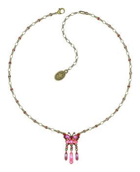 red - Butterfly Dance - Konplott necklace